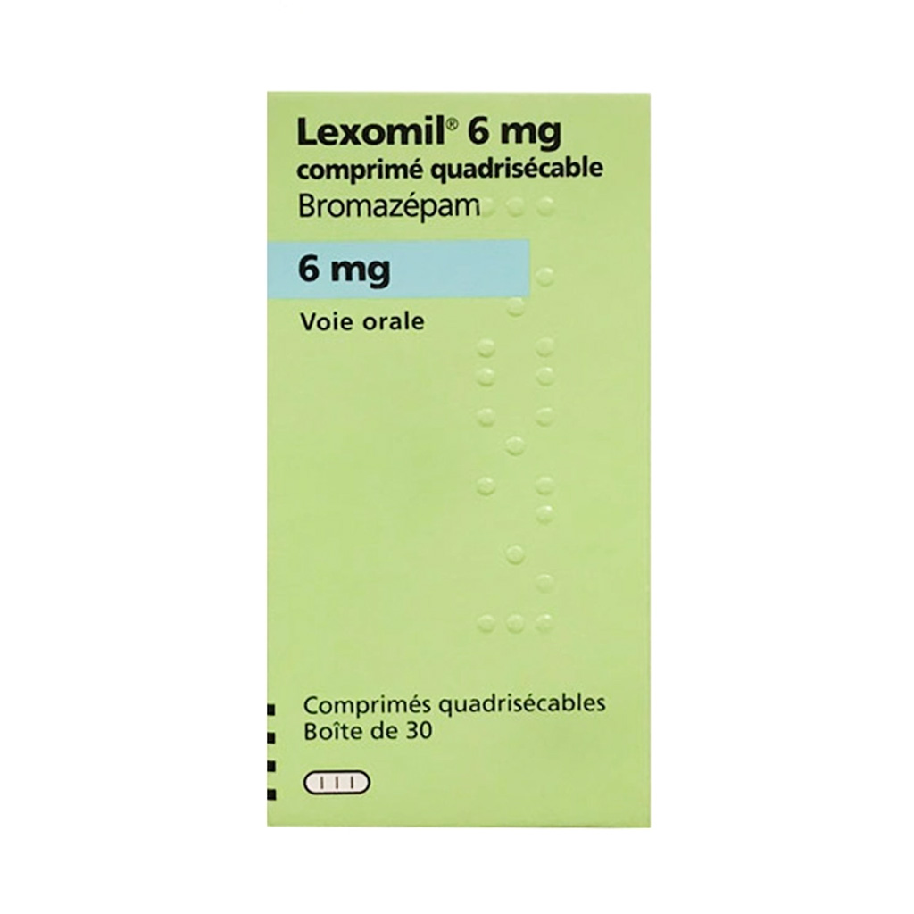 Ngủ Lexomil Roche 6mg – 3 Khía Chính Hãng